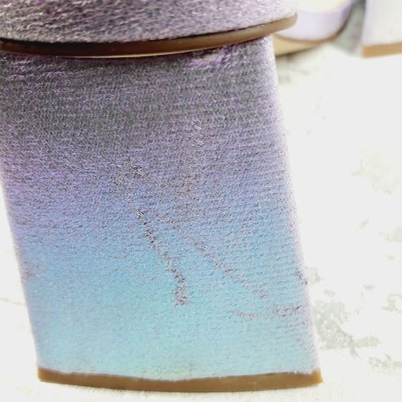 New Bp Parker Ankle Strap Square Open Toe Heeled Sandals W424 - Picture 12 of 14